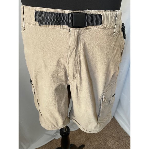 BC Clothing Khaki Cargo Shorts - Picture 2 of 11